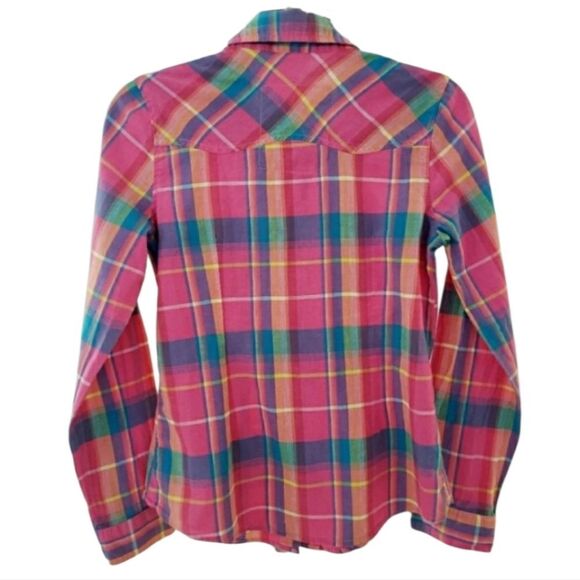 JAK Long sleeved checkered colorful shirt - Picture 8 of 8